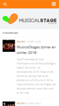 Mobile Screenshot of musicalstage.be